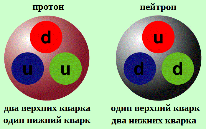 Из каких частиц состоит нейтрон